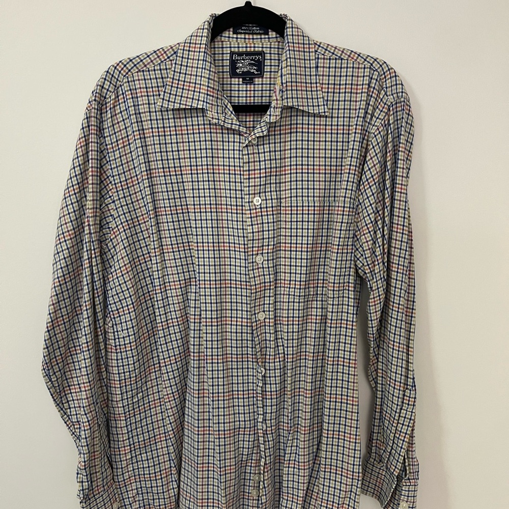 Burberry Vintage Classic Checkered Button-Down Shirt